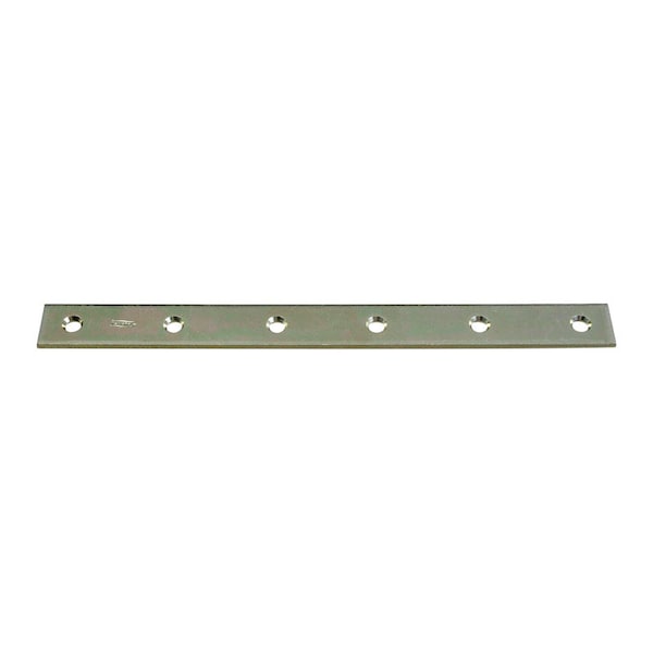 National Hardware 12 in. H X 1.13 in. W X 0.19 in. D Zinc-Plated Steel Mending Brace N220-335 - main